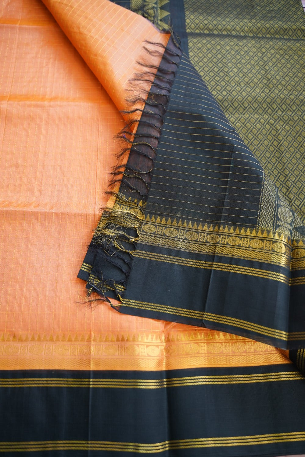 Kanchi Handloom Silk Cotton Saree Pc16567