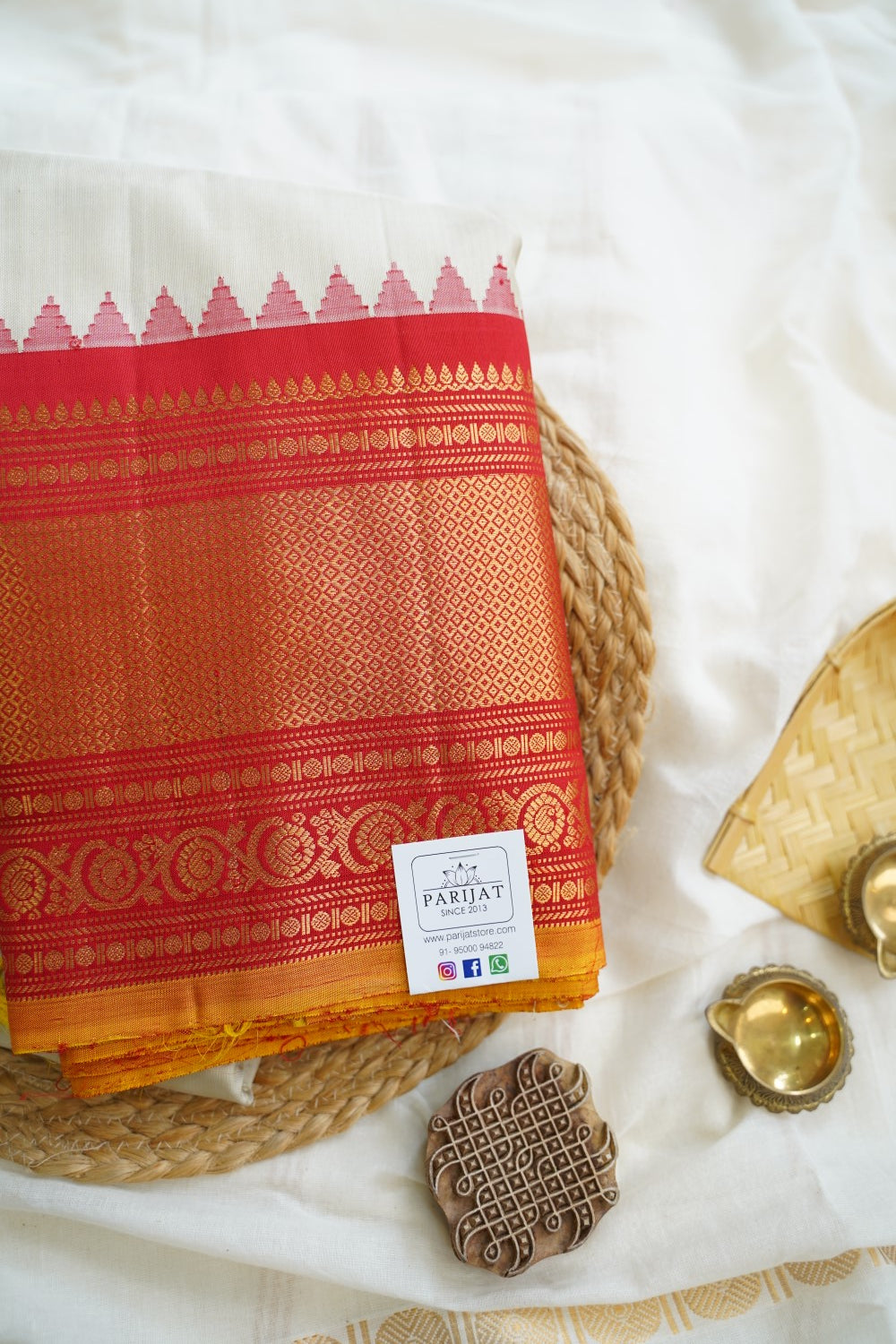 Gadwal Silk Saree PC15325