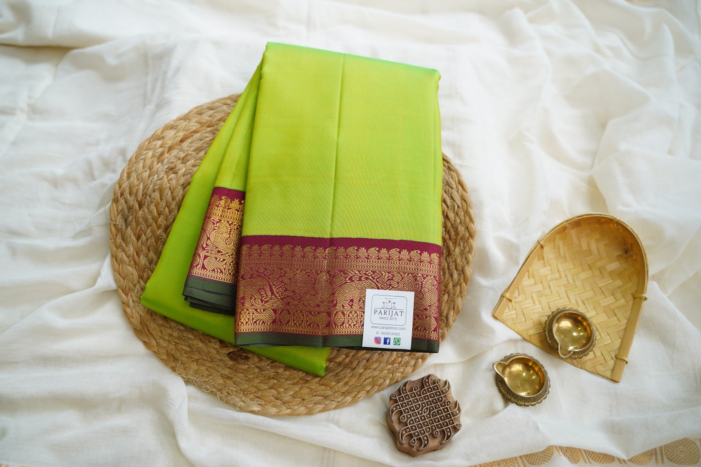 Pure Kanchi Silk Saree -PC15319