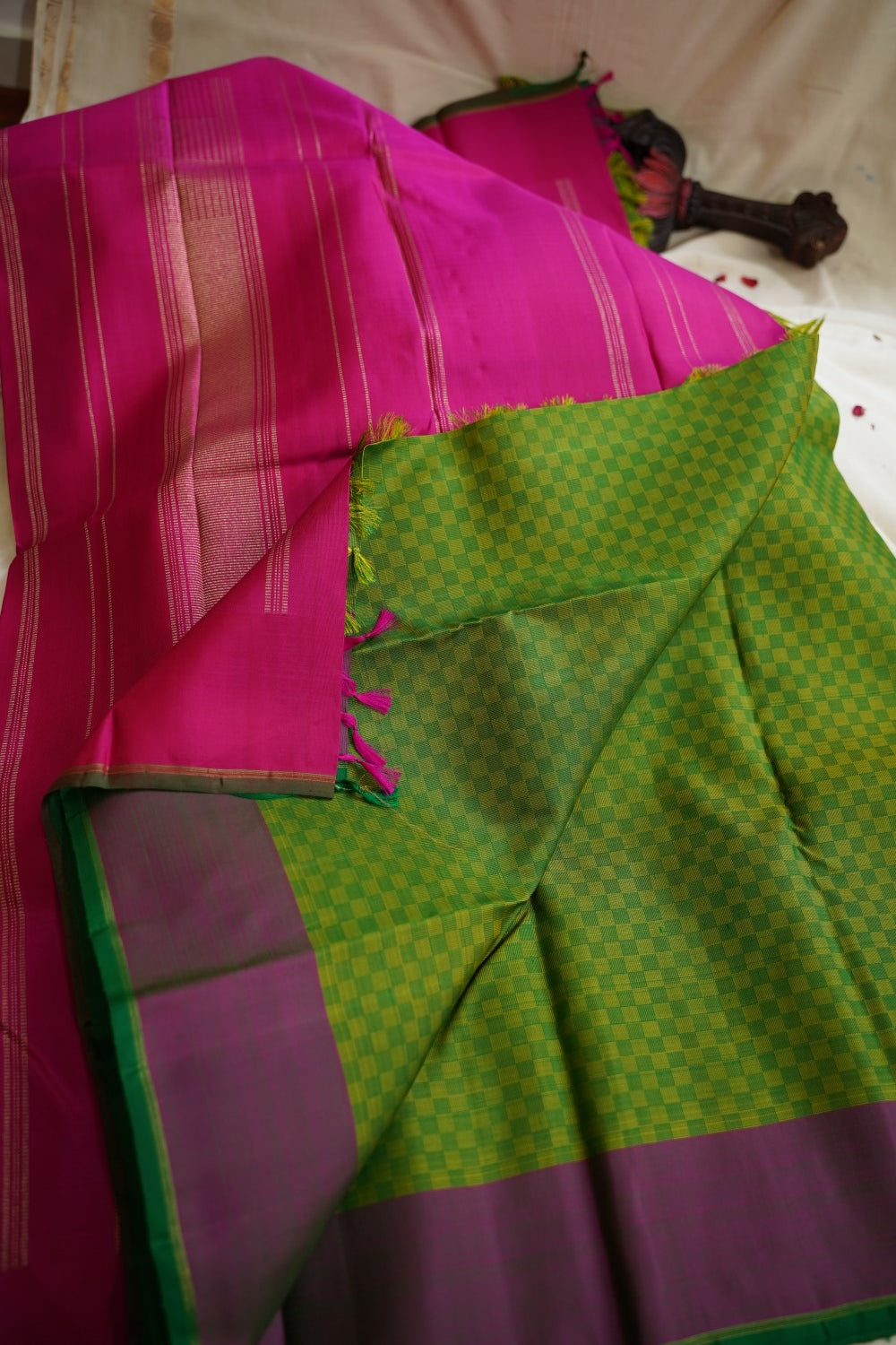 Pure Kanchi Silk Saree PC10752