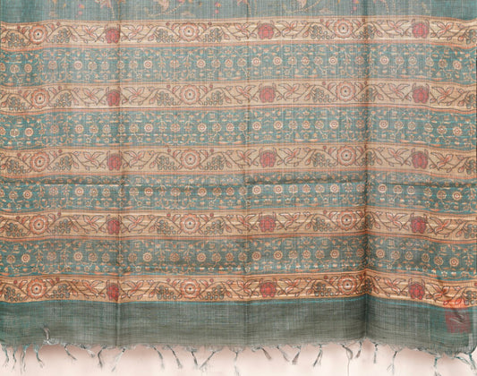 Semi tussarFancy saree PC16403