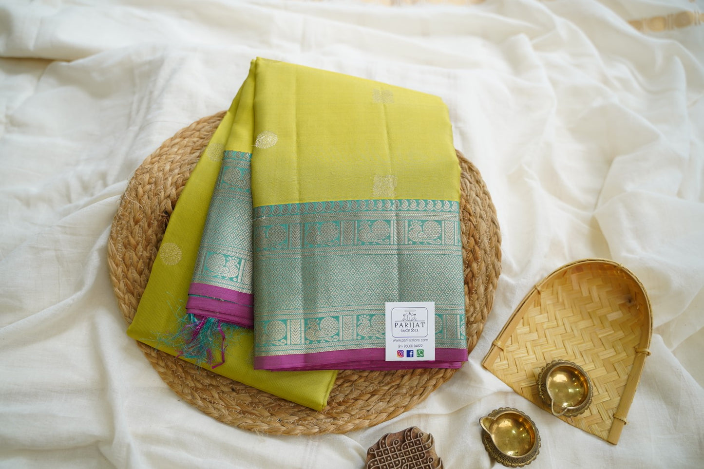 Pure Kanchi Soft Silk Saree PC15349