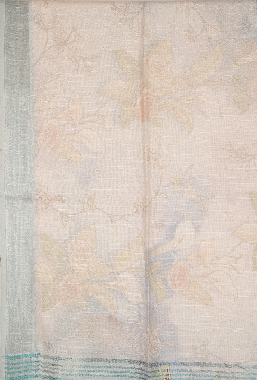 Semi Linen Fancy saree PC16472