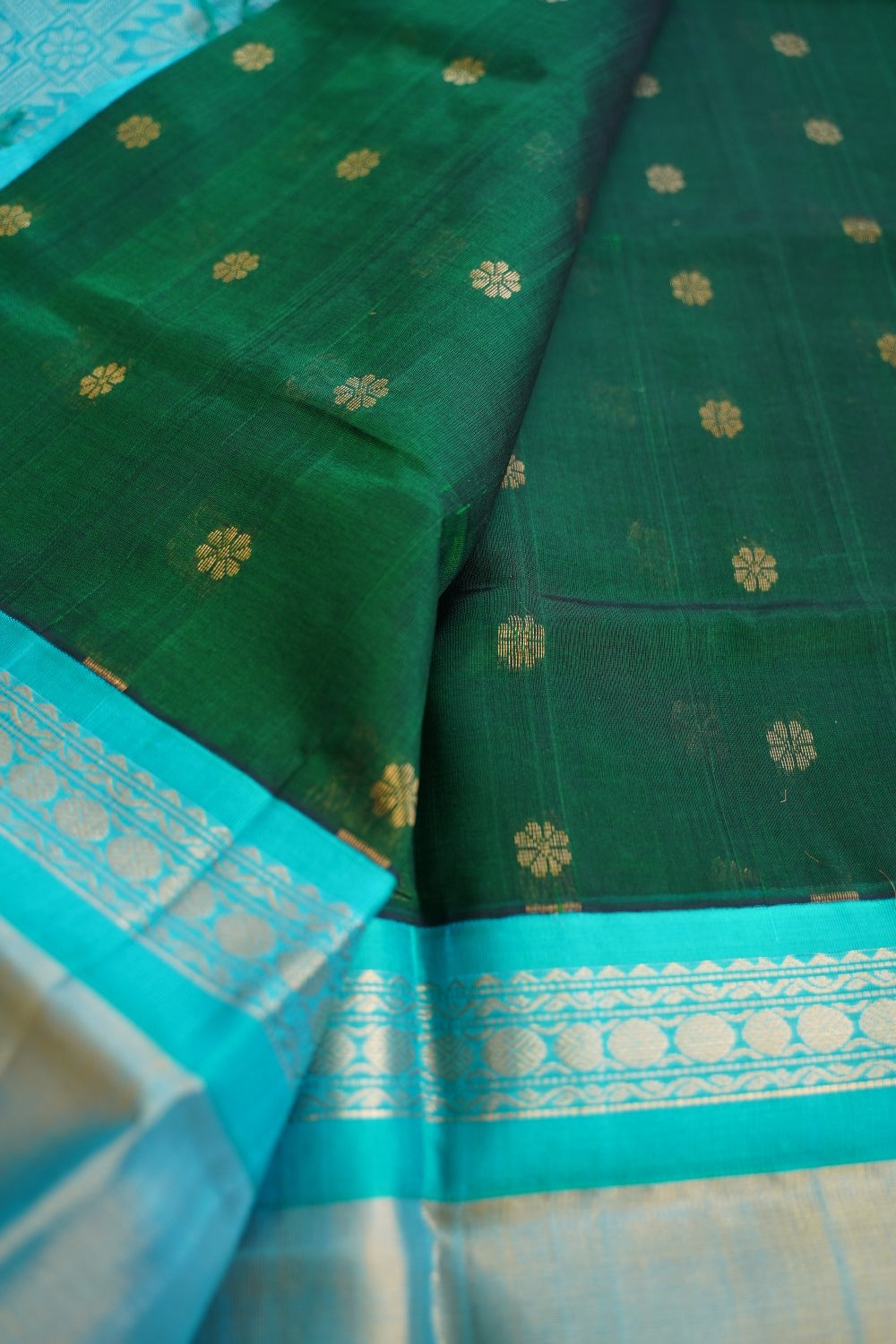 Kanchi Handloom Silk Cotton Saree Pc16577