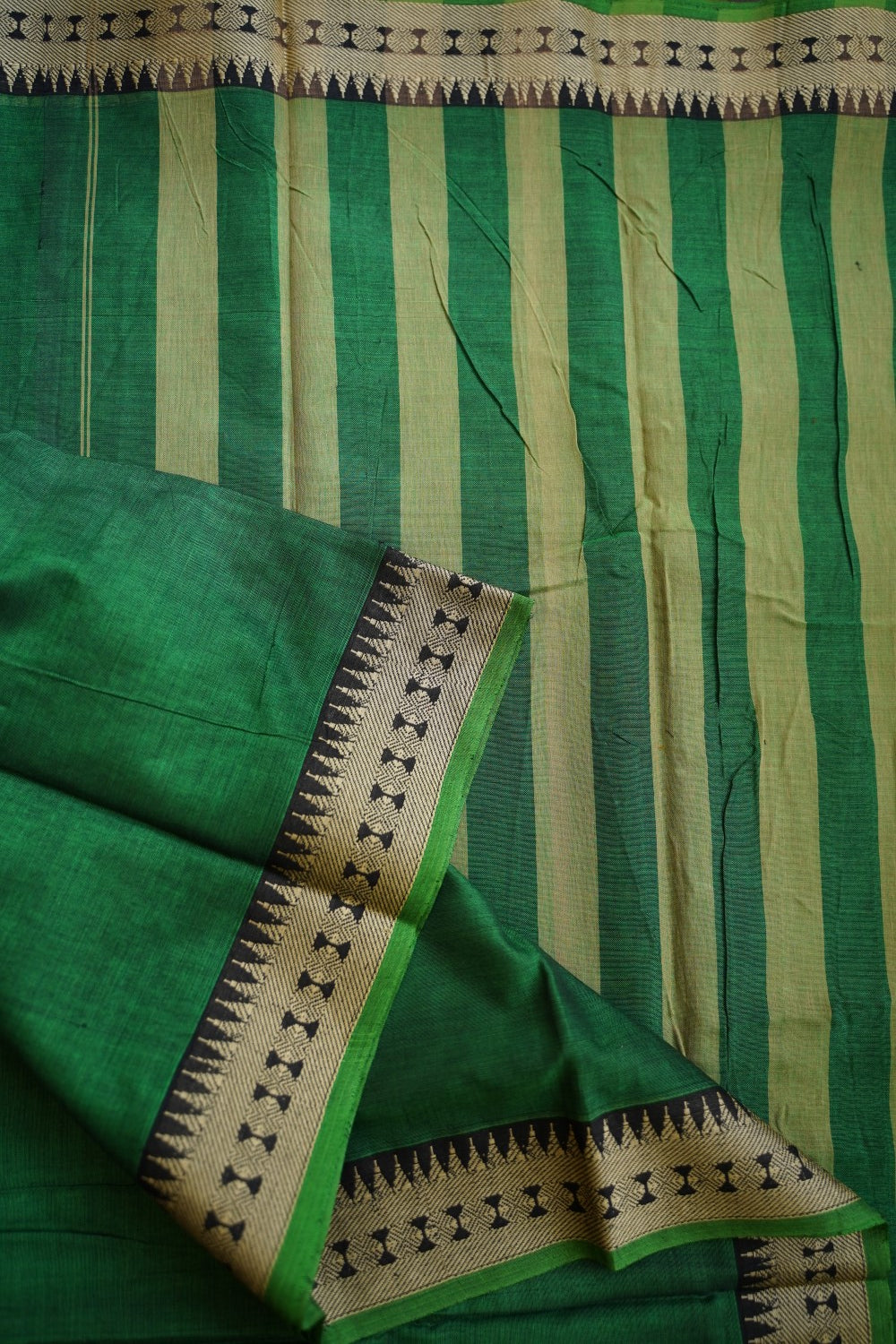 Narayanapet handloom Cotton Saree with Thread border PC12775