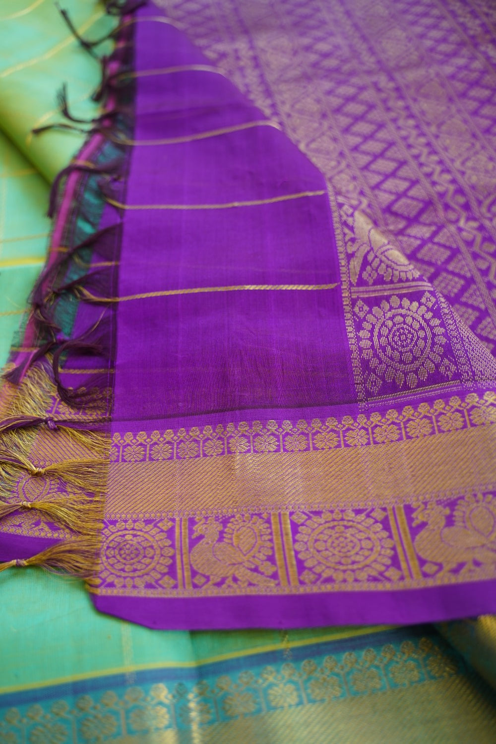 Kanchi Handloom Silk Cotton Saree Pc16580