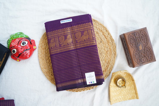 Chettinad handloom Cotton Saree PC16585