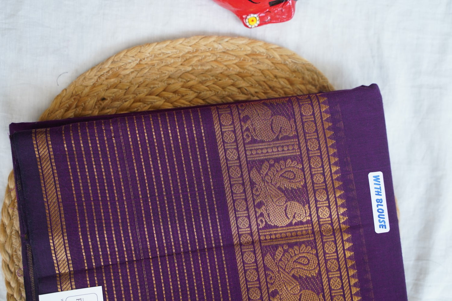 Chettinad handloom Cotton Saree PC16585