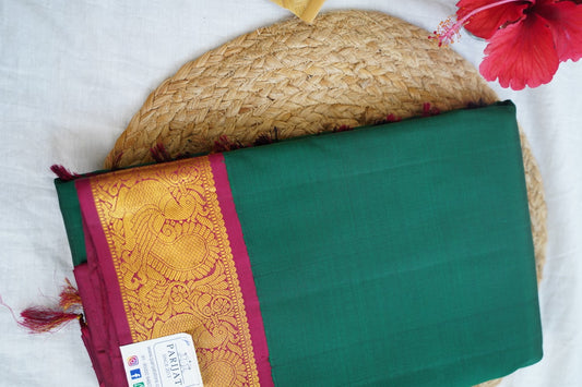 Pure Kanchi Silk Saree pc6222