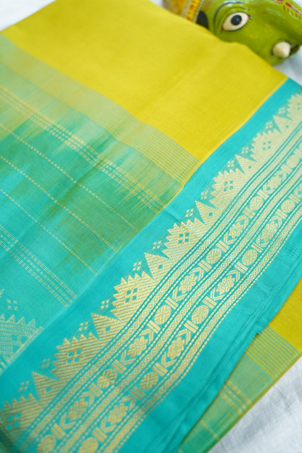 Kanchi Handloom Silk Cotton Saree PC15373