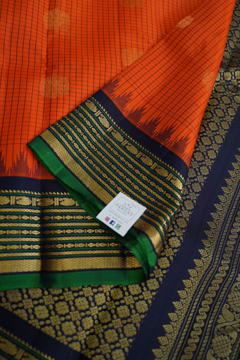 Gadwal Silk Saree PC15329