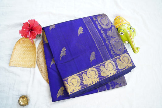 Kanchi Handloom Silk Cotton Saree-PC16615