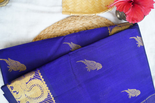 Kanchi Handloom Silk Cotton Saree-PC16615