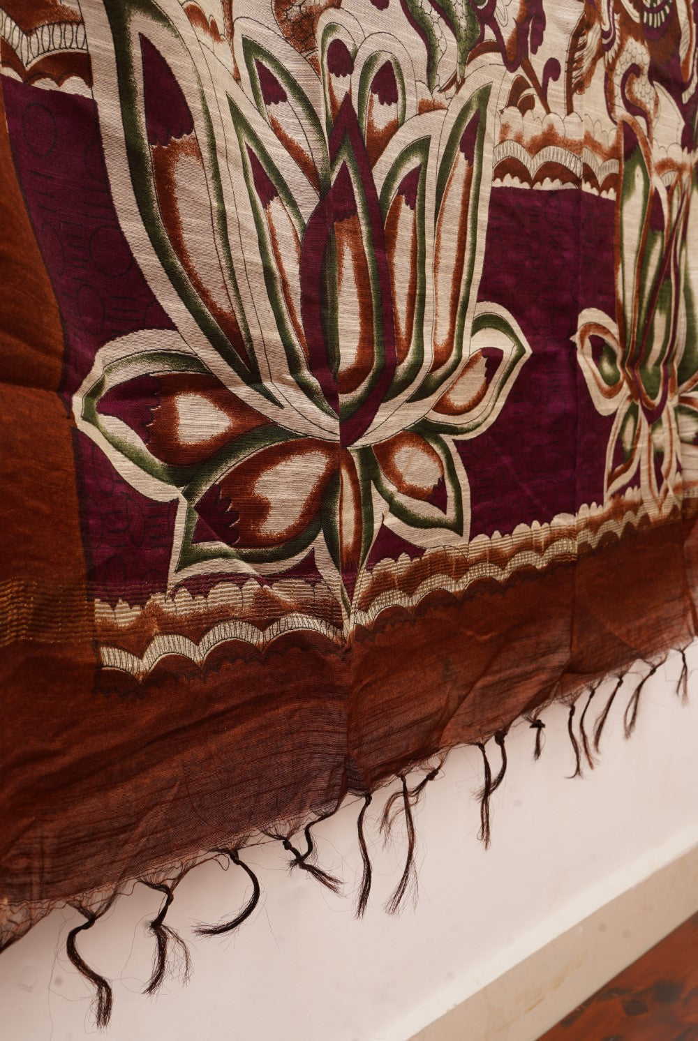 Semi tussarFancy saree PC16375