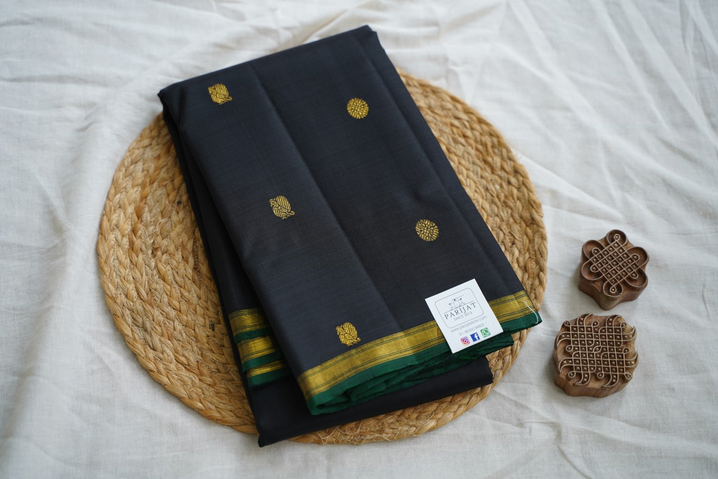 Pure Kanchi Silk Saree -PC15377