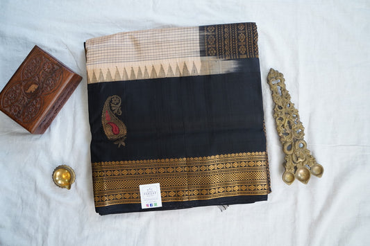 Kanchi Handloom Silk Cotton Saree-PC16630