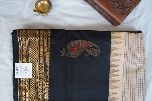 Kanchi Handloom Silk Cotton Saree-PC16630
