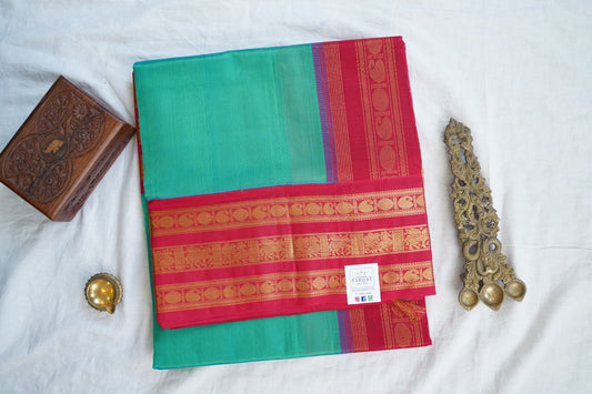 Kanchi Handloom Silk Cotton Saree-PC15726