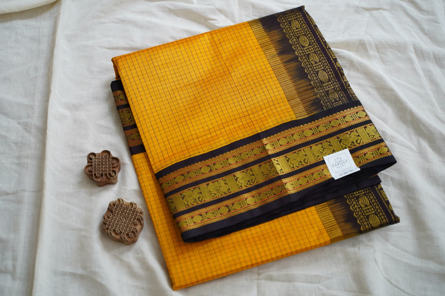 Kanchi Handloom Silk Cotton Saree PC15403