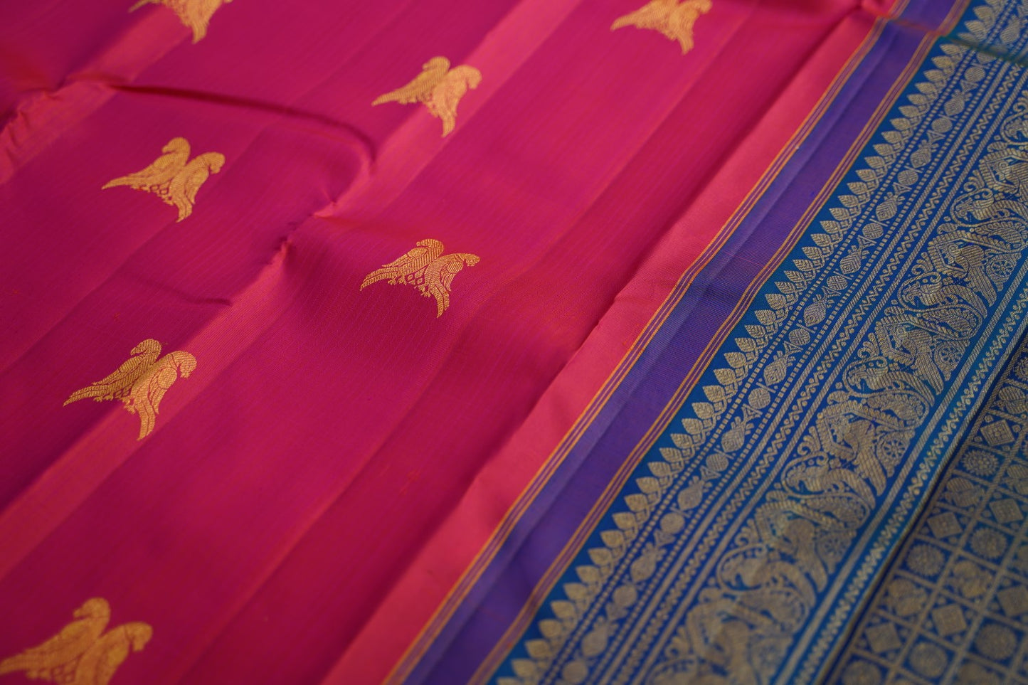 Pure Kanchi Silk Saree -PC15381