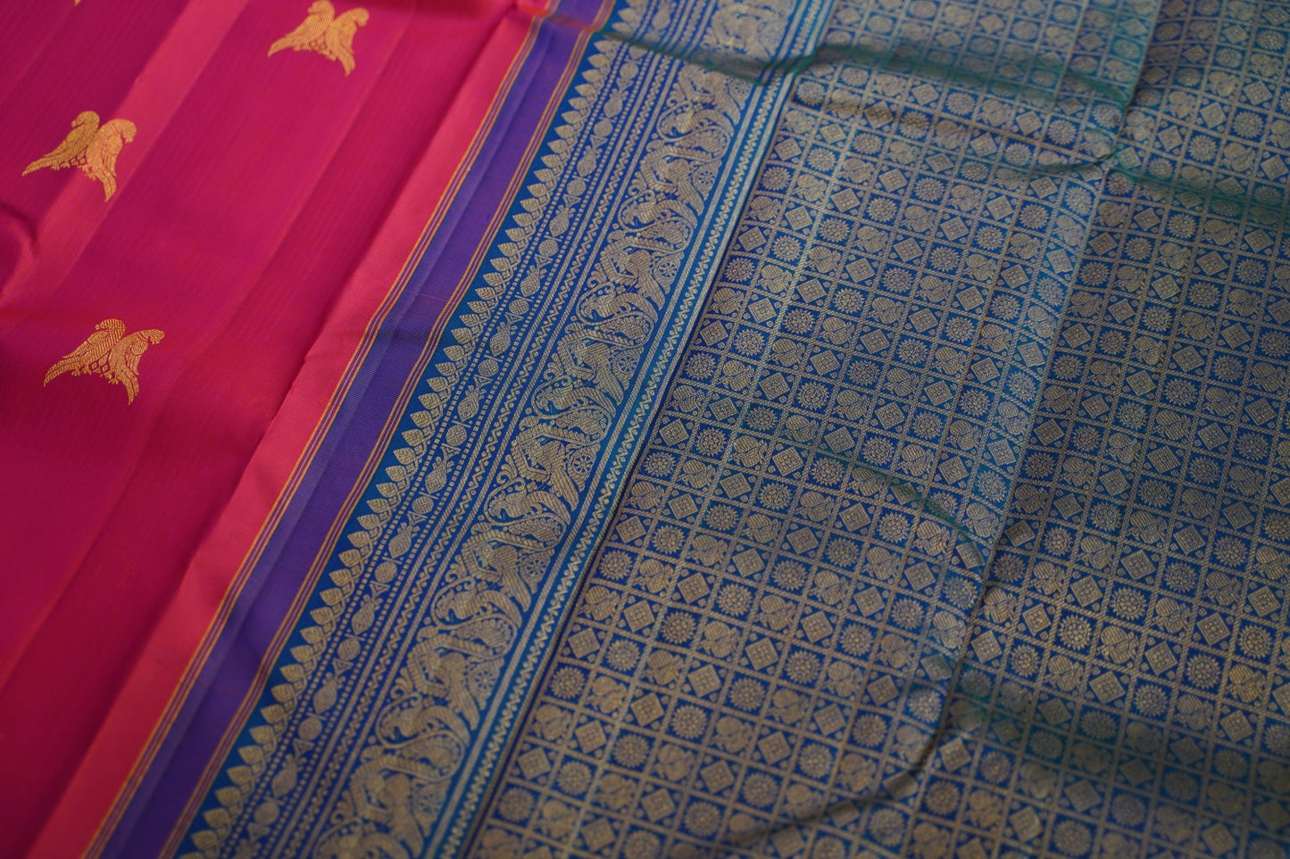 Pure Kanchi Silk Saree -PC15381