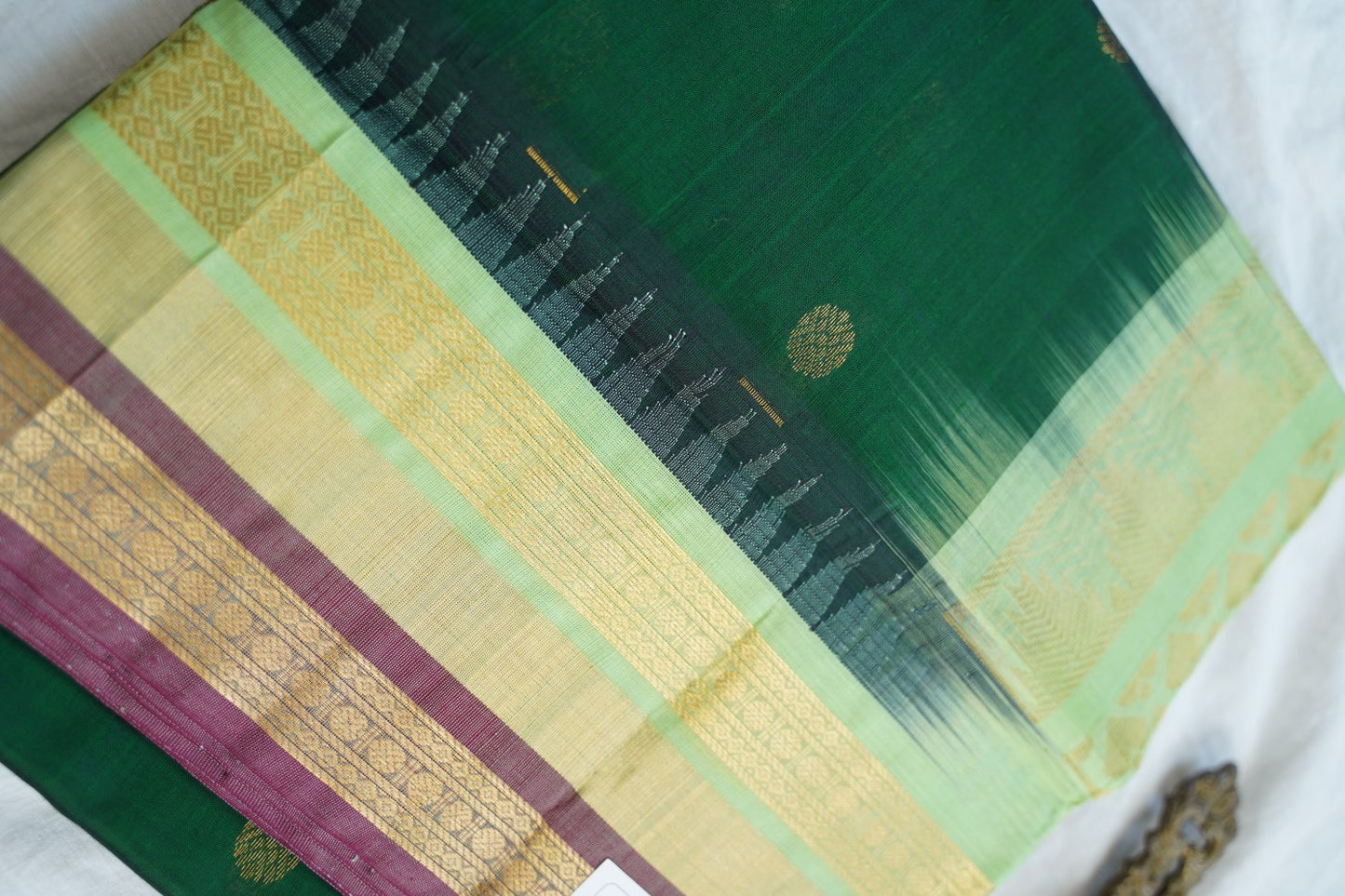 Kanchi Handloom Silk Cotton Saree PC15584