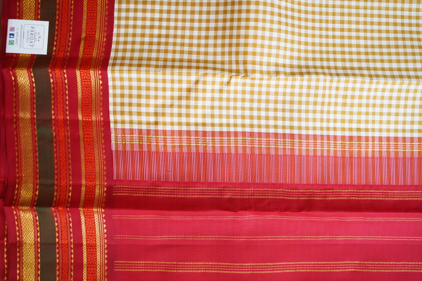 Pure Kanchi Silk Saree -PC15384