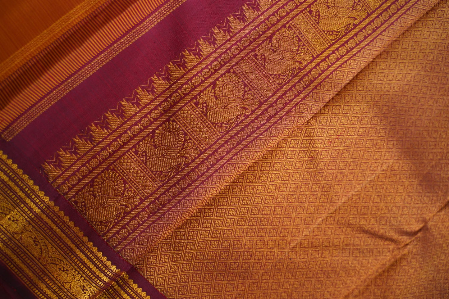 Pure Kanchi Silk Saree -PC15388