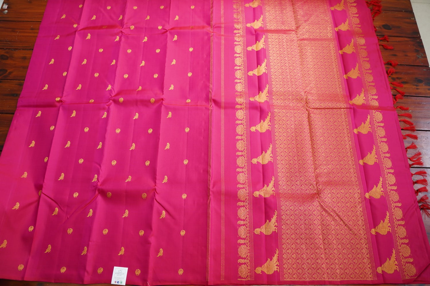Pure Kanchi Silk Saree -PC15383