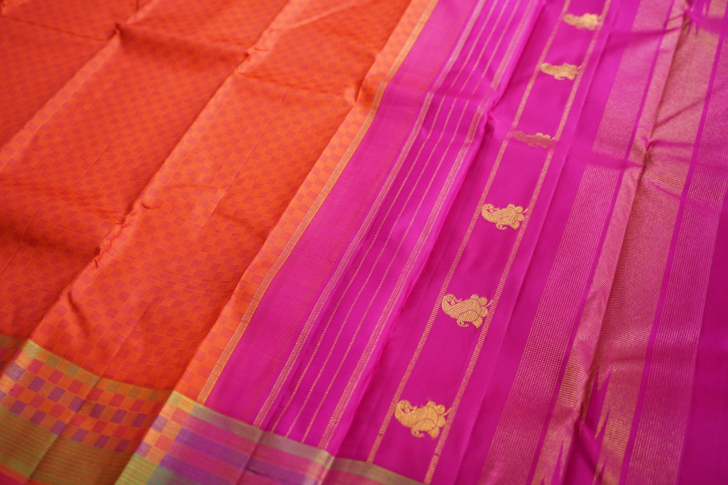 Pure Kanchi Silk Saree -PC15389