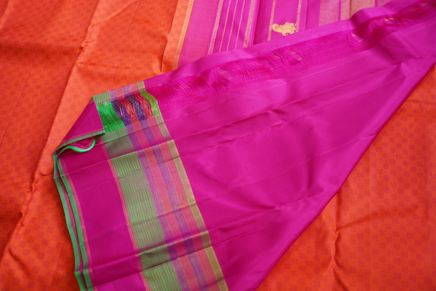 Pure Kanchi Silk Saree -PC15389