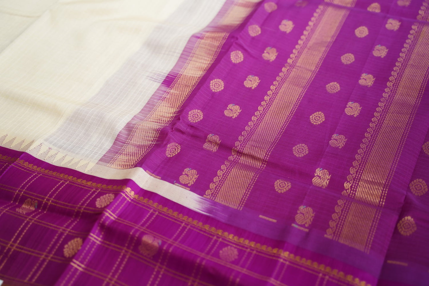 Kanchi Handloom Silk Cotton Saree PC15391