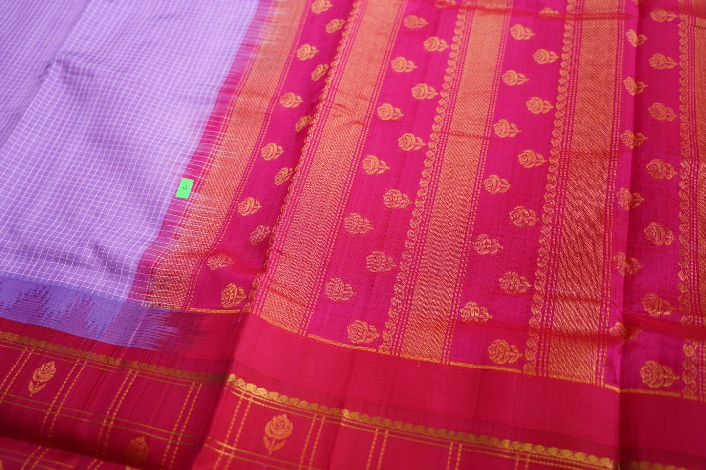 Kanchi Handloom Silk Cotton Saree PC15398