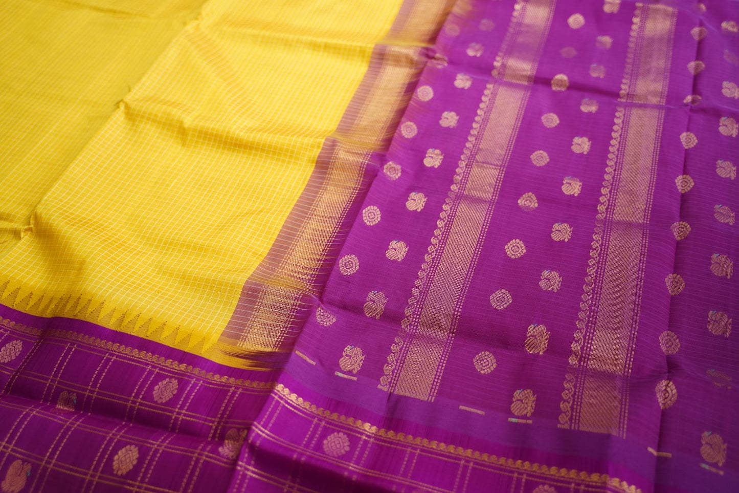 Kanchi Handloom Silk Cotton Saree PC15365
