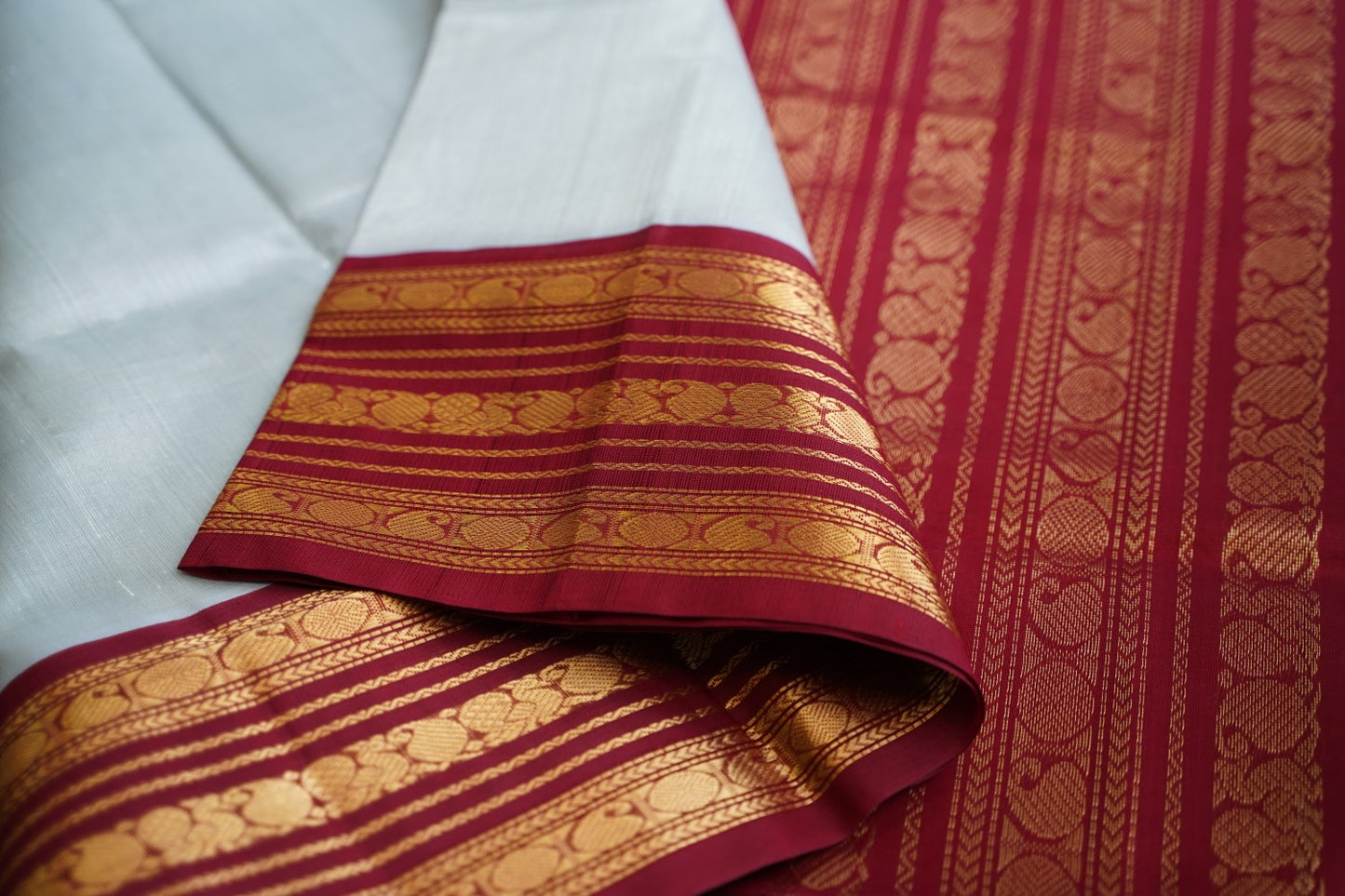 Kanchi Handloom Silk Cotton Saree PC15394