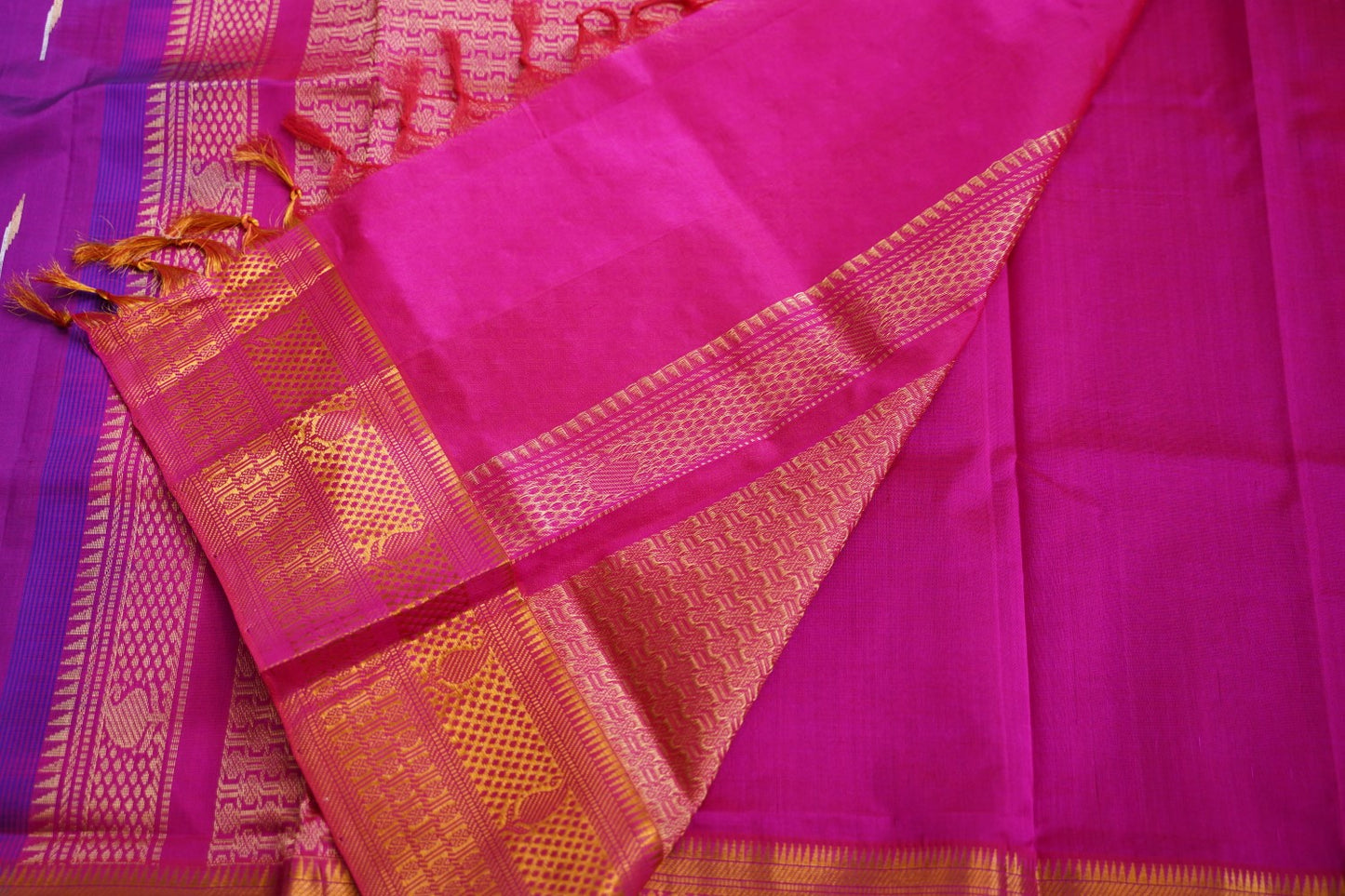 Kanchi Handloom Silk Cotton Saree PC15397