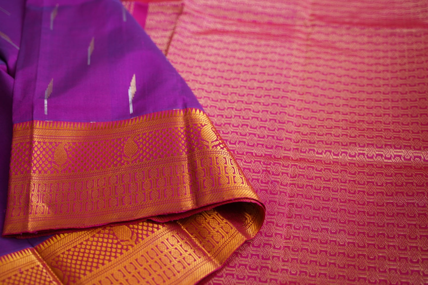 Kanchi Handloom Silk Cotton Saree PC15397