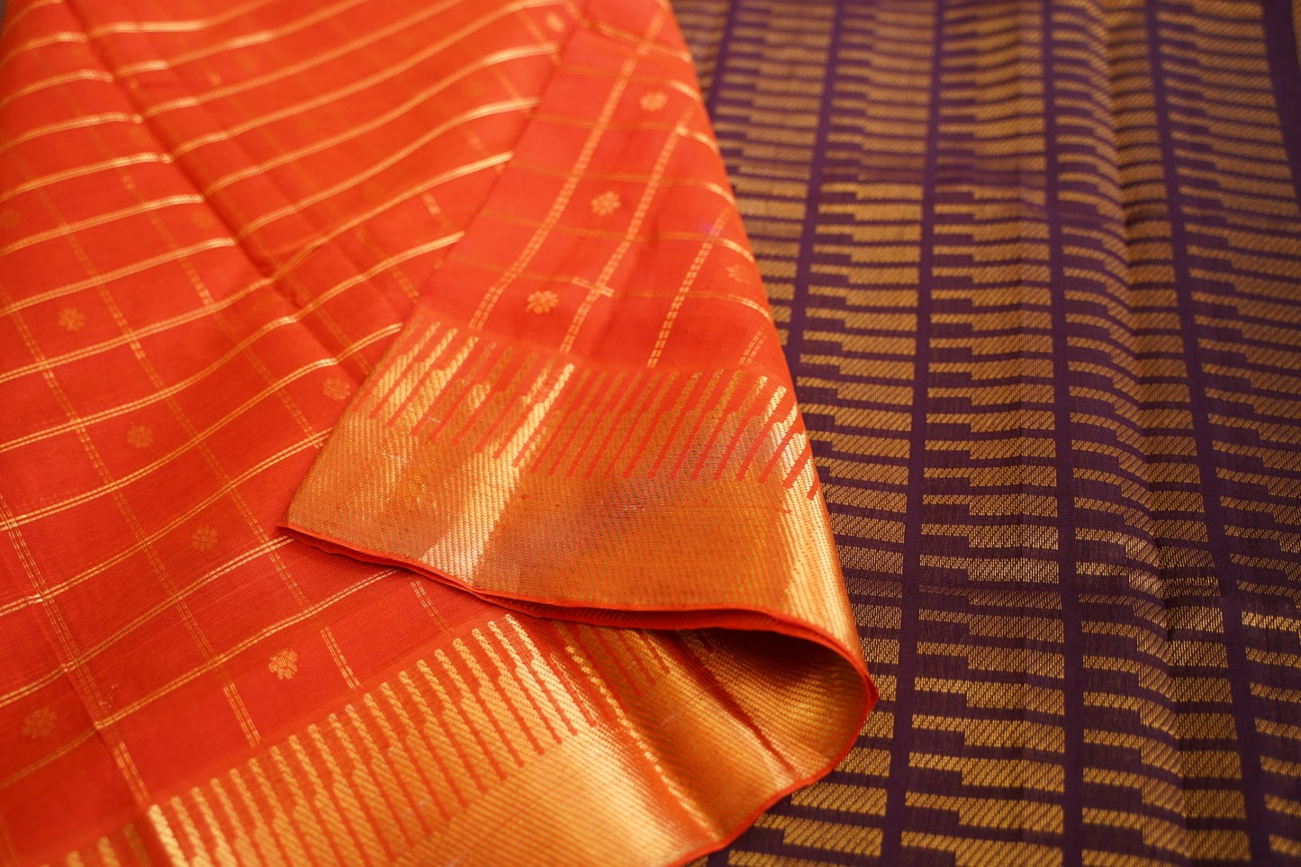 Kanchi Handloom Silk Cotton Saree PC15396