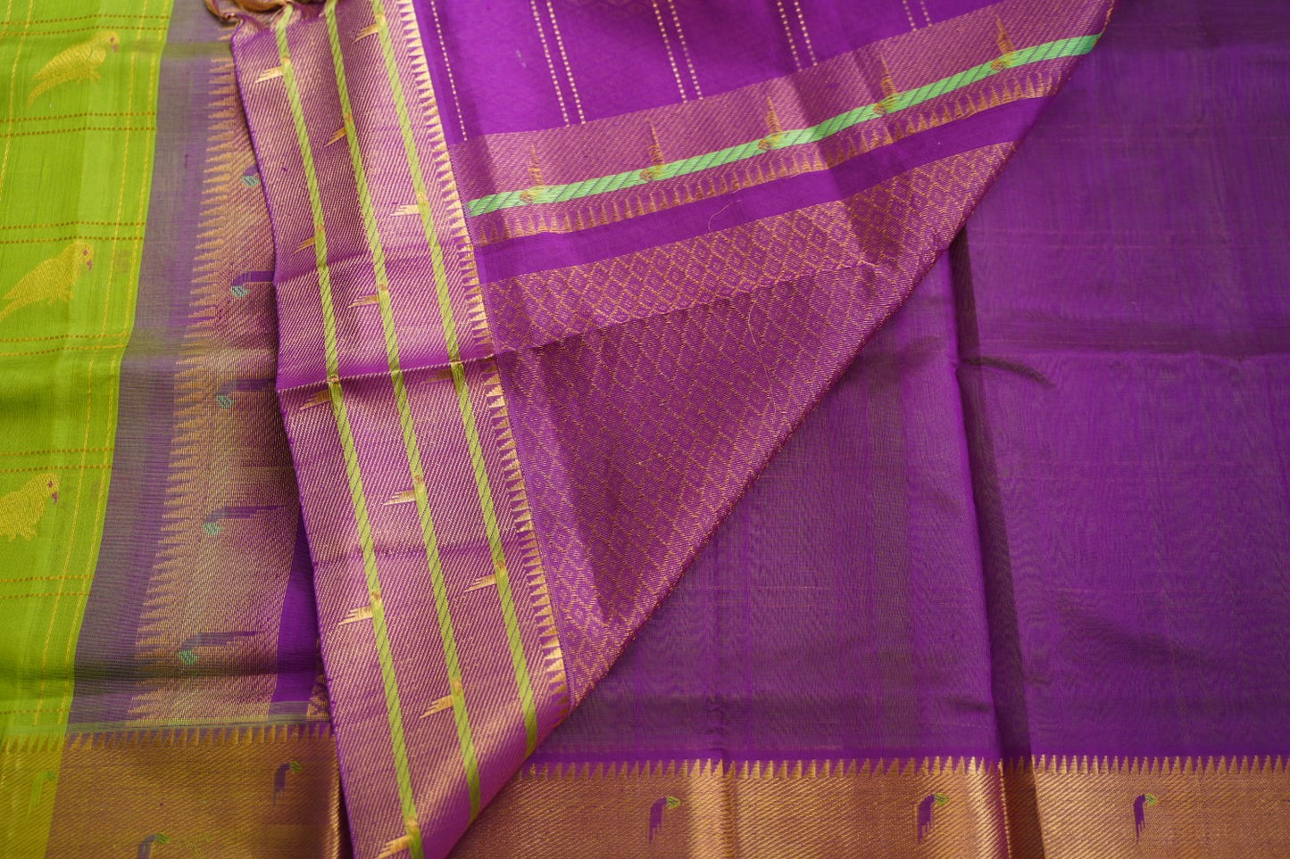 Kanchi Handloom Silk Cotton Saree PC15369