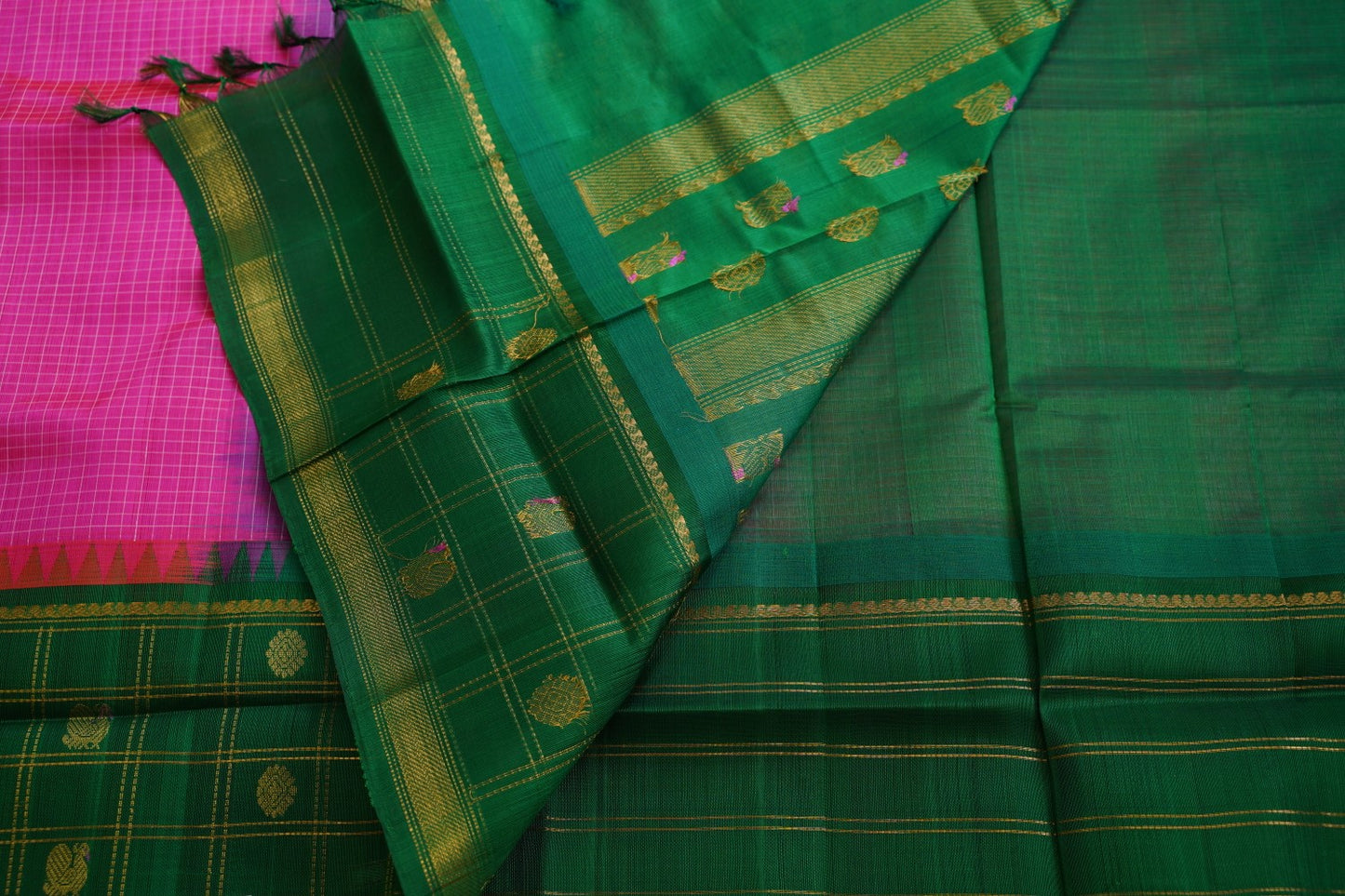 Kanchi Handloom Silk Cotton Saree PC15358
