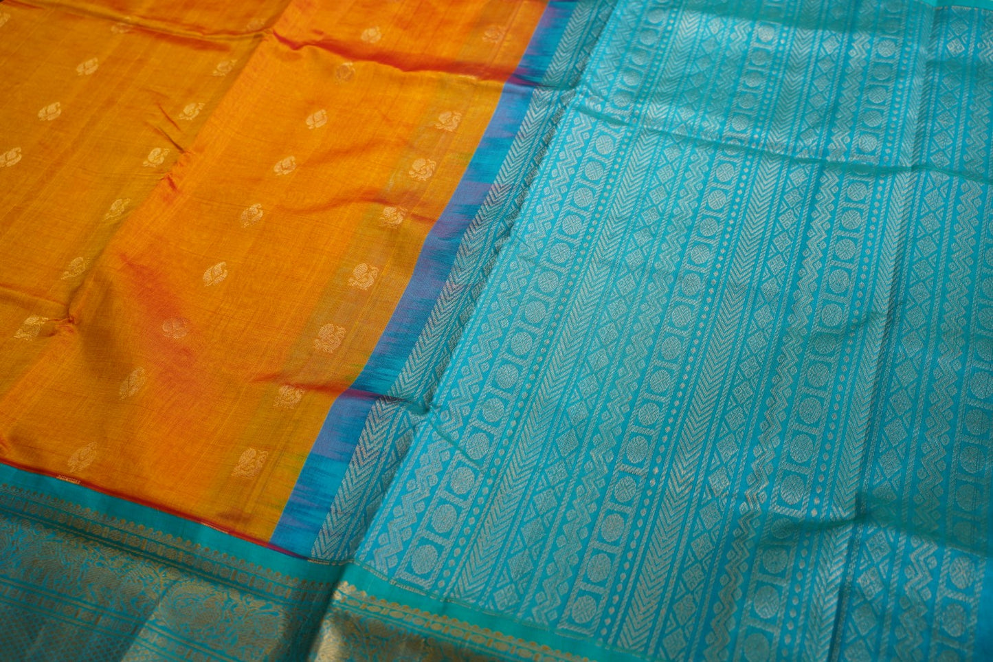 Kanchi Handloom Silk Cotton Saree PC15361