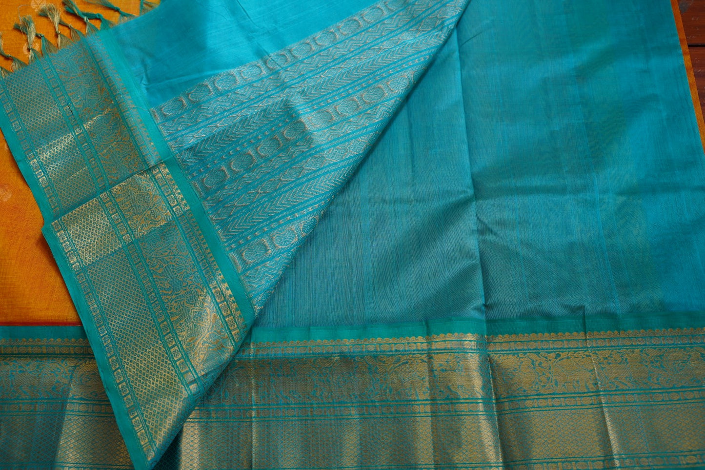 Kanchi Handloom Silk Cotton Saree PC15361