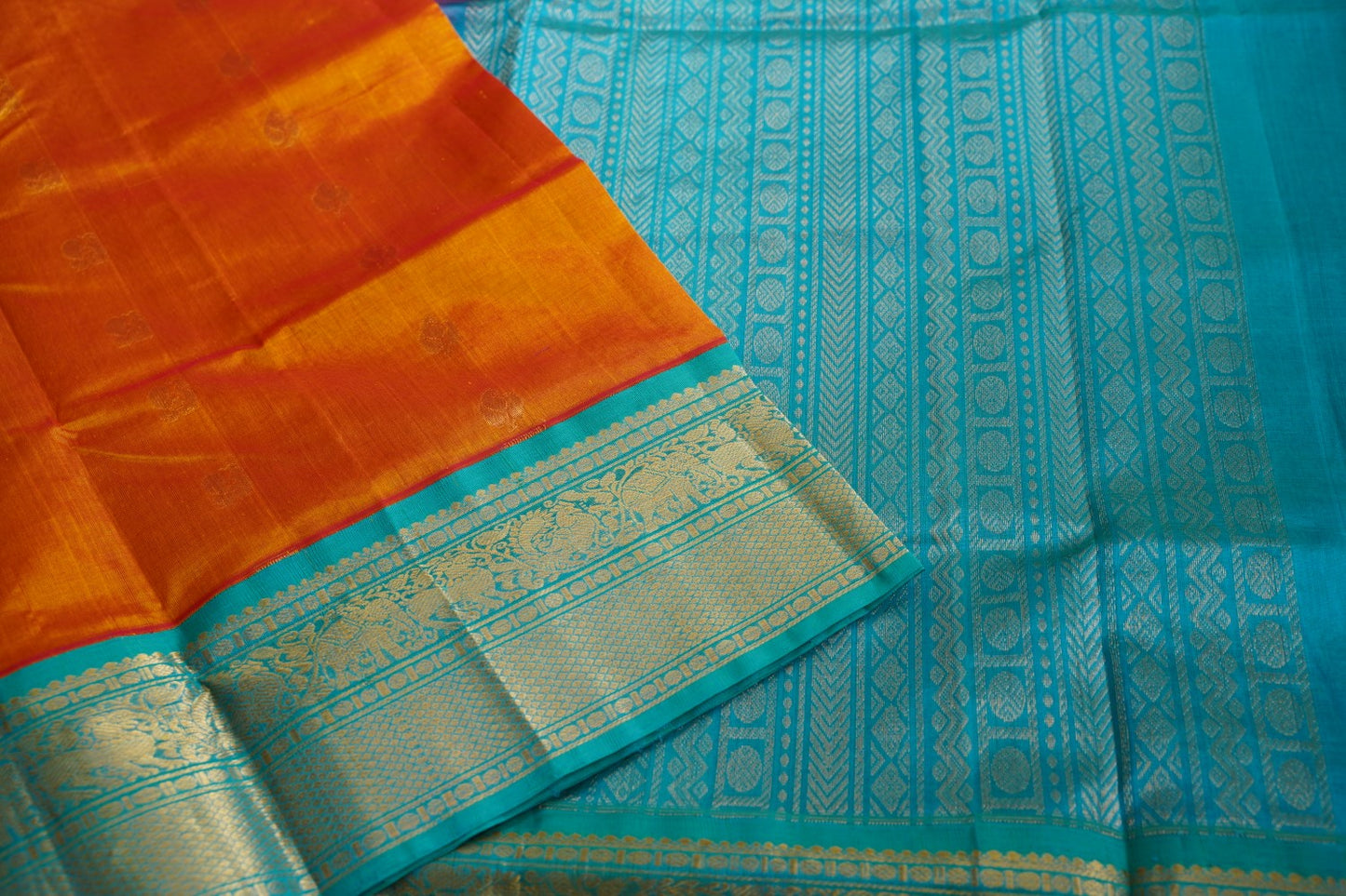 Kanchi Handloom Silk Cotton Saree PC15361