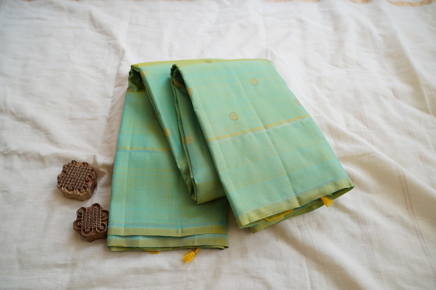 Pure Kanchi Korvai Silk Saree PC15400