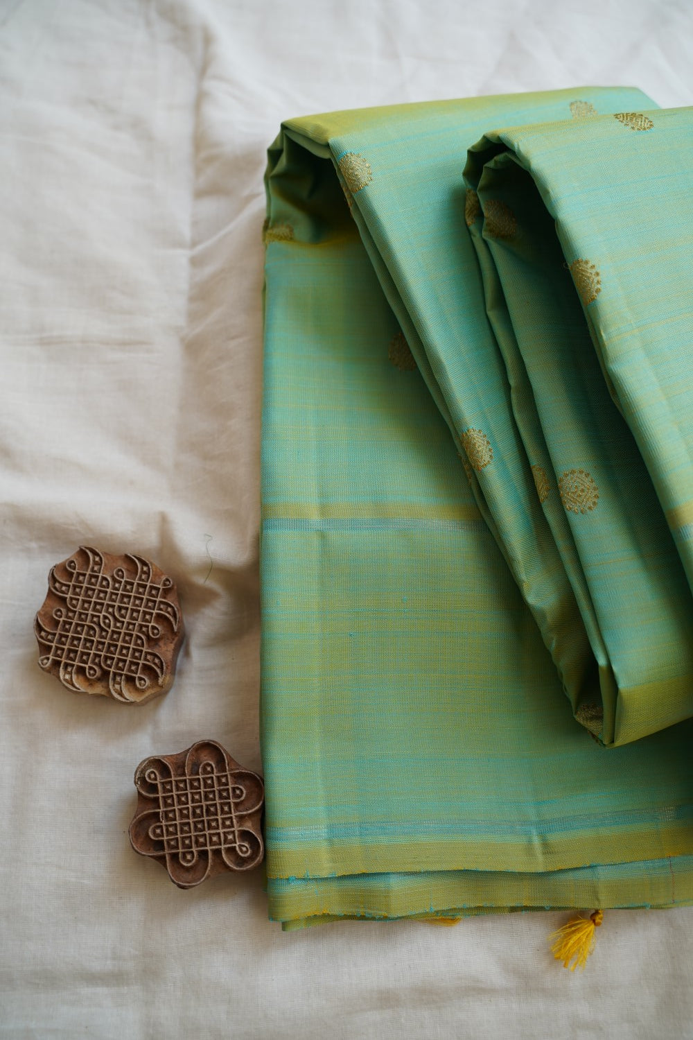 Pure Kanchi Korvai Silk Saree PC15400