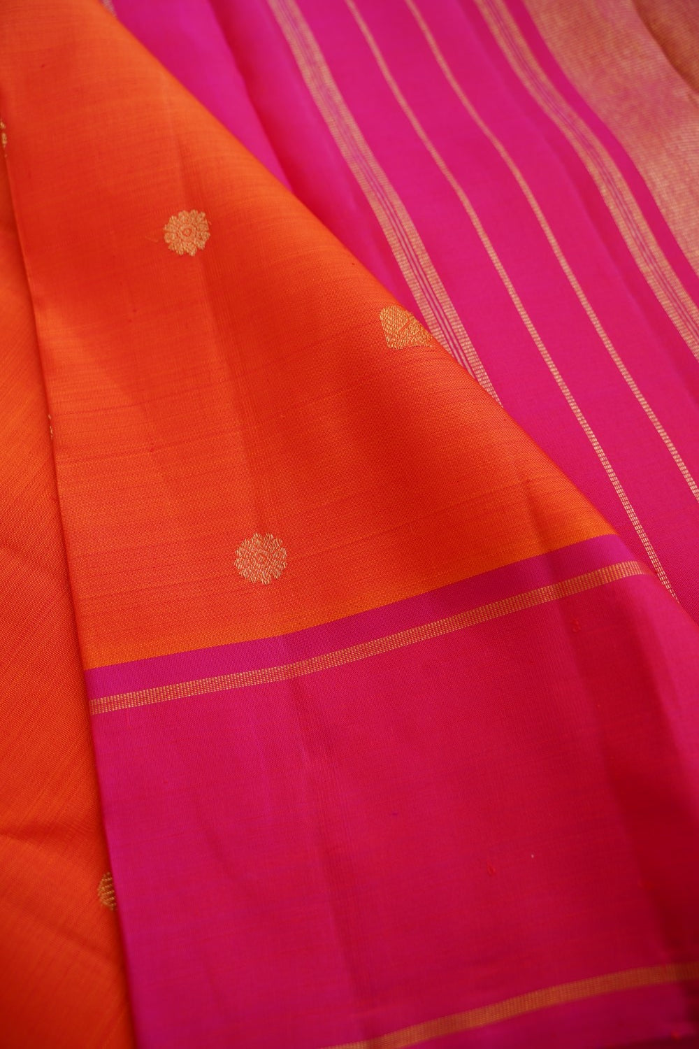 Pure Kanchi Korvai Silk Saree PC15401