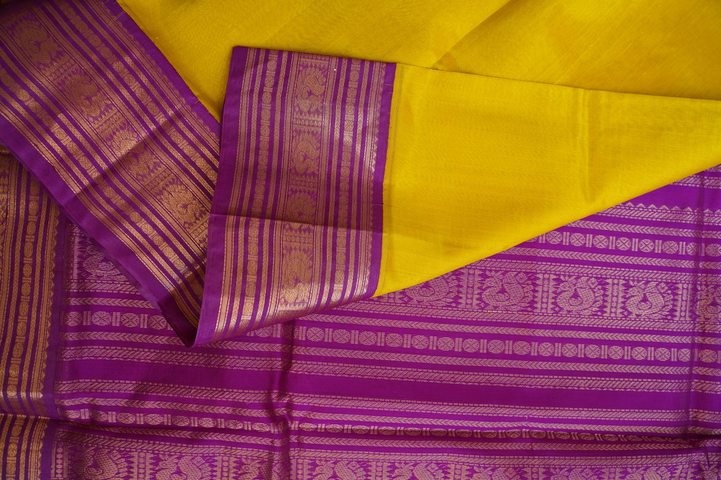 Kanchi Handloom Silk Cotton Saree PC15409