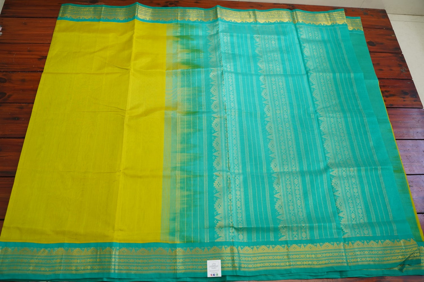 Kanchi Handloom Silk Cotton Saree PC15373