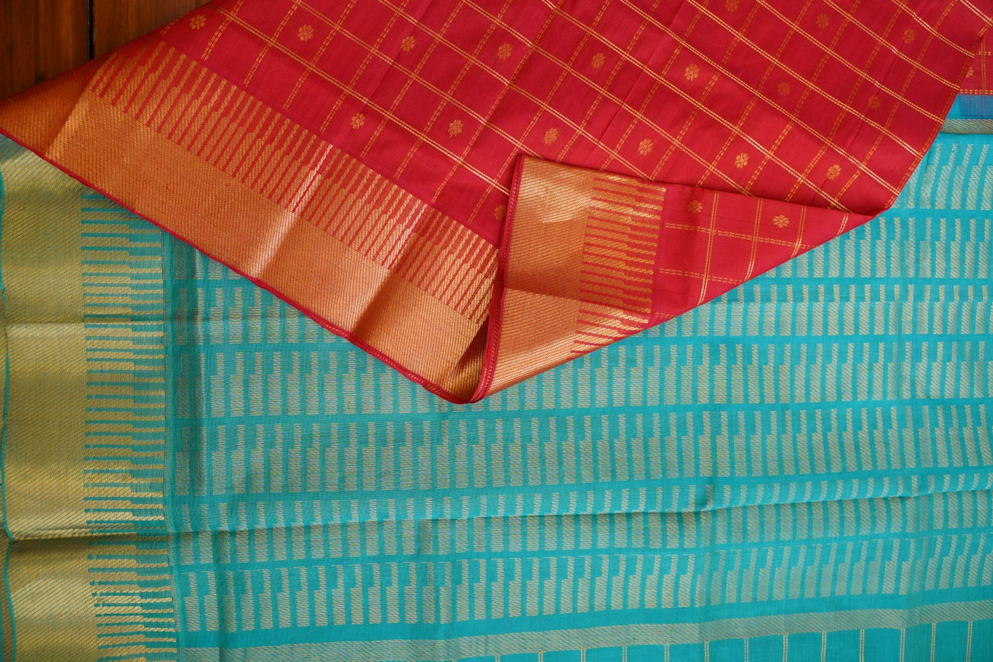 Kanchi Handloom Silk Cotton Saree PC15359