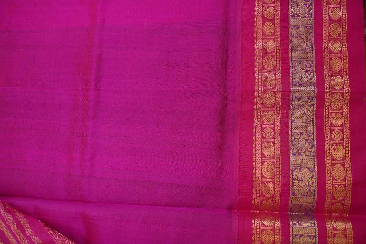 Kanchi Handloom Silk Cotton Saree PC15402